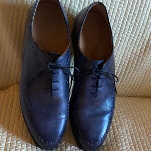 Berluti  alessandro  patina mens leather lace-up  derby shoes sz 10